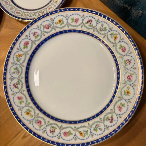 HAVILAND LIMOGES Malmaison 10.25" Dinner Plate - Picture 8 of 16